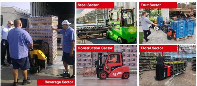 고효율 전기 팔레트 스택 1.5t 로드 베어링 17