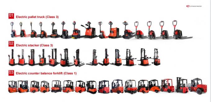 고효율 전기 팔레트 스택 1.5t 로드 베어링 19