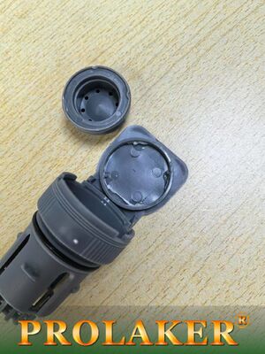 PP 플로트 벤트 플러그 75/92mm 회색, 지게차 배터리 안전 환기를 위한 절수 디자인