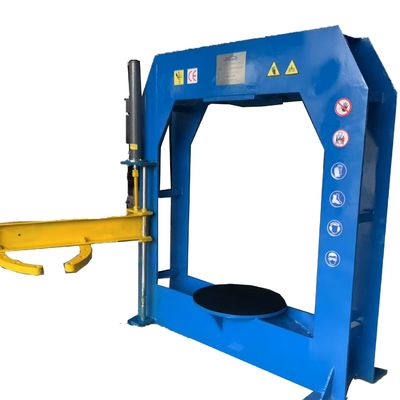 LAKER TP160 160 톤 중량 고체 타이어 프레스 머신 포크리프트 타이어 교체용 7.5KW 모터