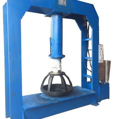 LAKER TP160 160 톤 중량 고체 타이어 프레스 머신 포크리프트 타이어 교체용 7.5KW 모터