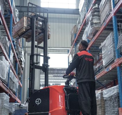 전동 드라이브 EP Tech 2.0톤 카운터밸런스 스태커 (옵션 리튬 배터리 포함) 리프팅 높이 3000mm