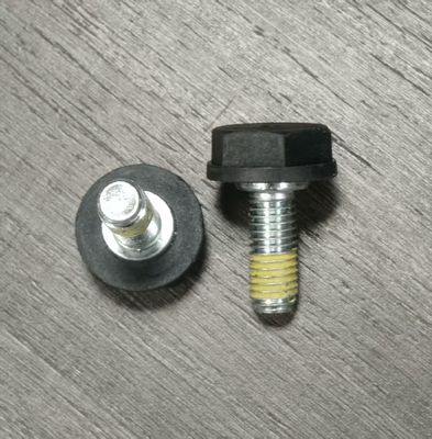 M10x22 Forklift Battery Connector Bolt - Insulated Steel CE Certified