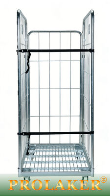 실용적인 창고 특정 3 면 롤 케이지 탄력 밴드 고정