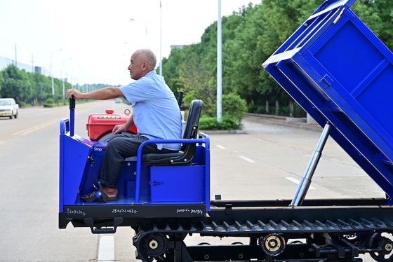 3000kg 20.1kw / 2600r/Min 엔진 전력 GF3000 트랙 덤퍼 고효율 듀리안 수확 기계