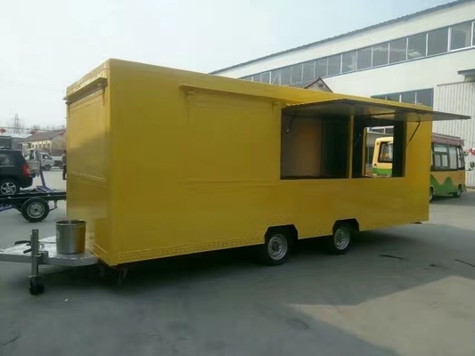 ISO ECE 인증 패스트 푸드 트레일러 콘센션 거리 이동식품 트럭 카트