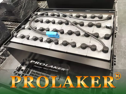 산에게 태양 지게차 1500 번 동안 500AH 48v 트랙션 배터리를 보내게 하세요